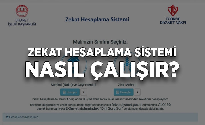 Diyanet Zekat Hesaplama Sistemi nasıl çalışır?