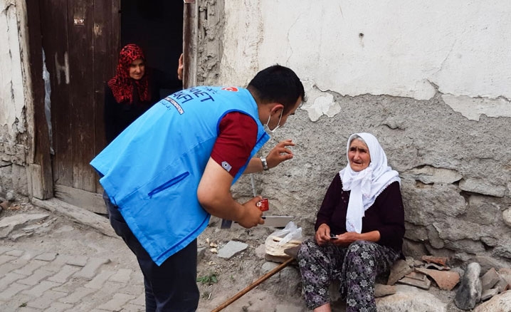 Emanetler ihtiyaç sahiplerine ulaştırıldı