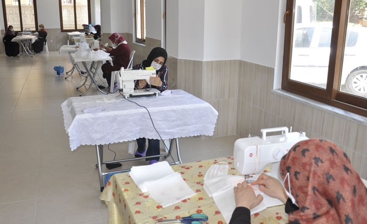Sağlığınız için maskeler bizden