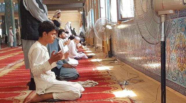 Afganistan’da Ayasofya Camii için şükür namazı kılındı