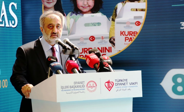 Maşalı: Kurban vekaletlerimizin ihmallerimize kefaret olmasını diliyorum