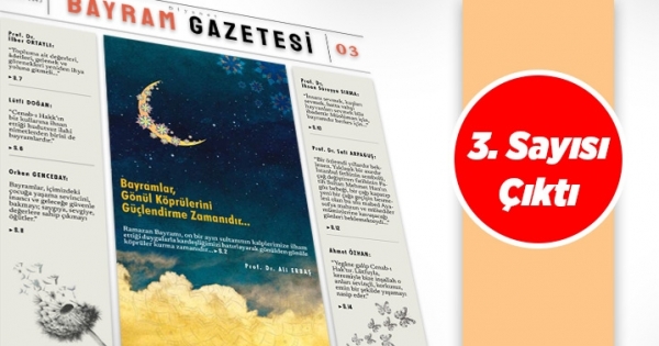 Diyanet Bayram Gazetesi 3 sayısı çıktı
