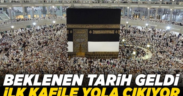 Diyanet’in ilk umre kafilesi yola çıkıyor