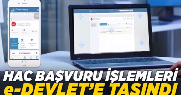 Hac başvuru işlemleri artık e-Devlet üzerinden yapılabilecek