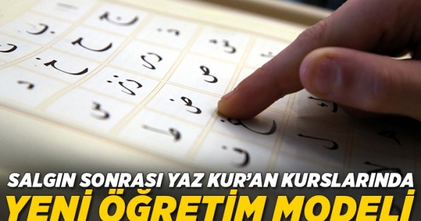 Yaz Kur’an Kursları bu yıl 27 Haziran’da başlayacak