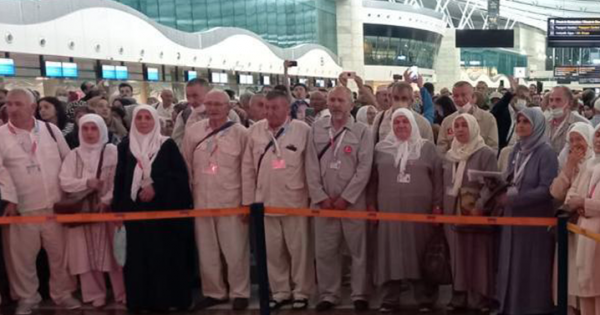 Ankara’dan ilk hac kafilesi kutsal topraklara uğurlandı