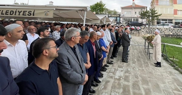 Başkan Yardımcısı Argun’un kayınpederi ebediyete uğurlandı