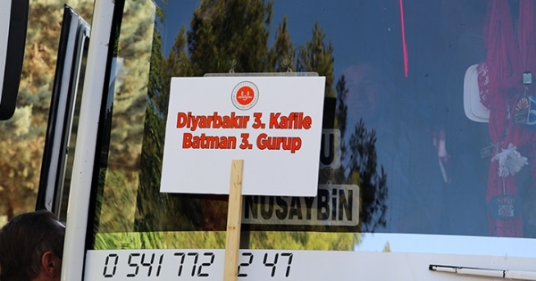 Batman’da hacı adayları dualarla uğurlandı