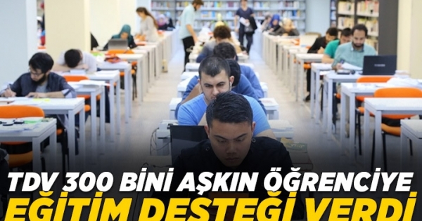 Türkiye Diyanet Vakfı 300 bini aşkın öğrenciye eğitim desteği verdi haberleri