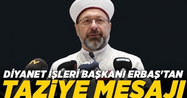 Başkan Erbaş’tan Mustafa Karahasanoğlu için taziye mesajı haberleri