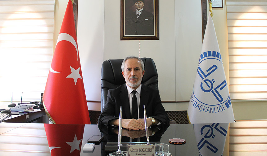 Kilis İl Müftüsü Bozkurt, görevine başladı