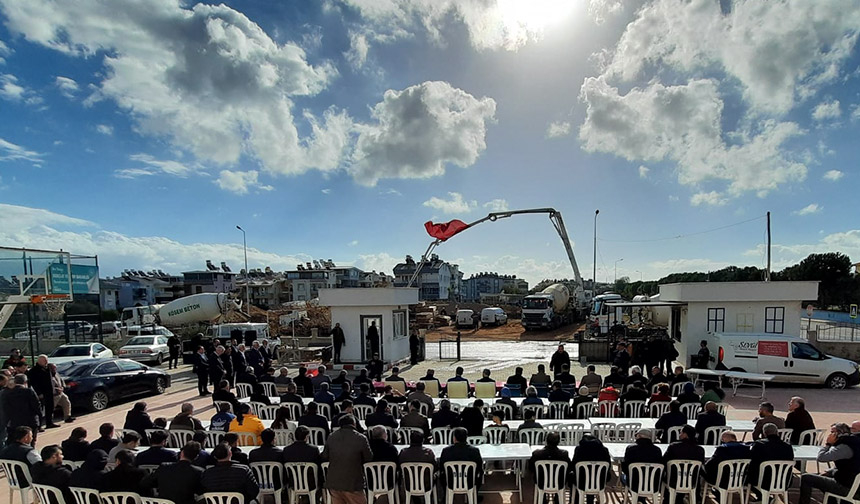 Aydın Hz. Ali Camii’nin temeli atıldı