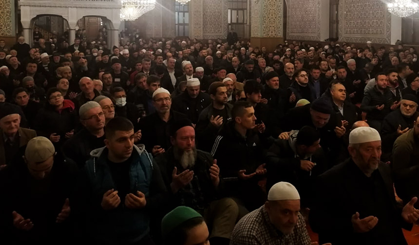 Düzce’de 3 Aylar dualarla karşılandı