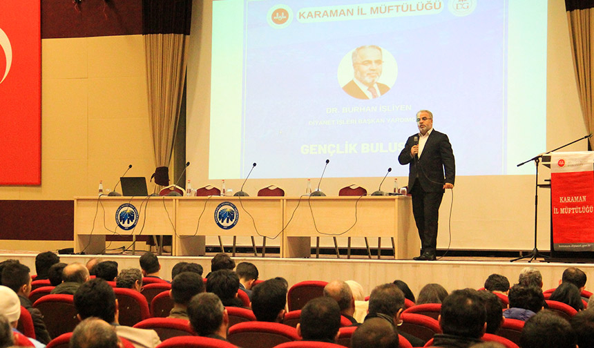 İşliyen, Karaman’da gençlerle buluştu – Diyanet Haber