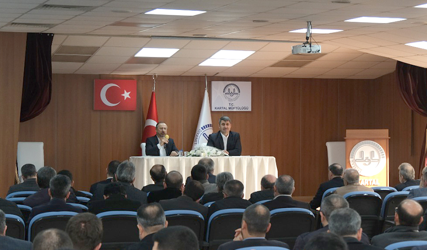 Kartal’da din görevlilerine yönelik konferans