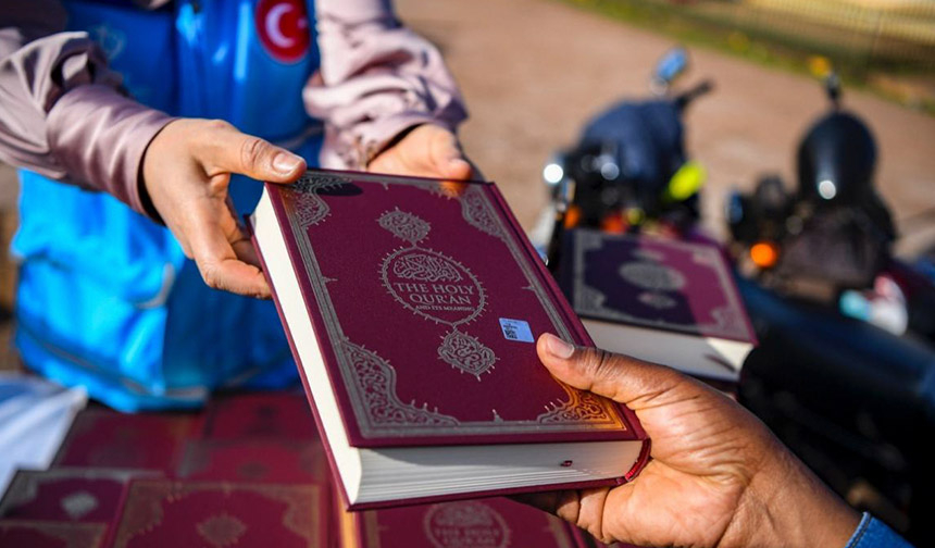 Rize’den “Hediyem Kur’an Olsun” çağrısı
