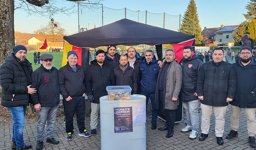 DİTİB depremzedeler yararına turnuva düzenledi
