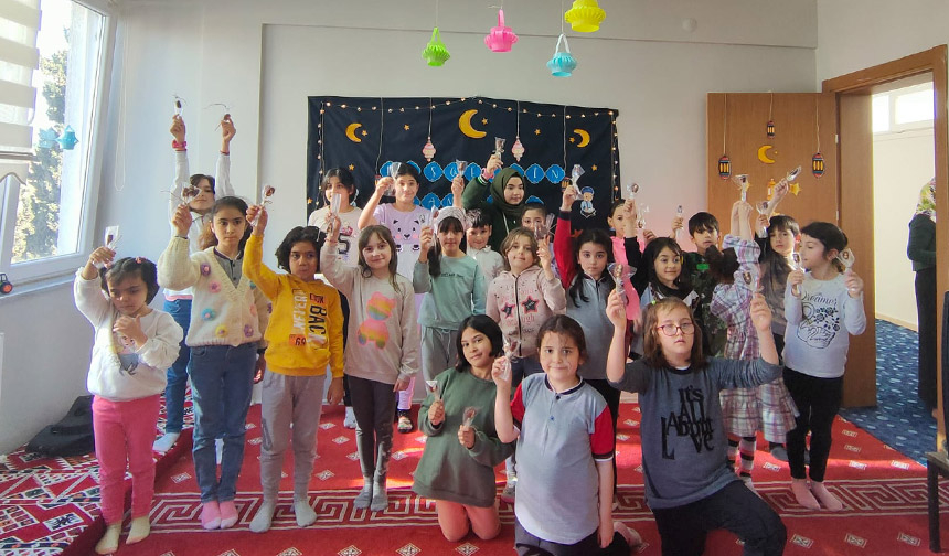 Bilecik’te minikler “Ramazan Atölyesi”nde buluşuyor