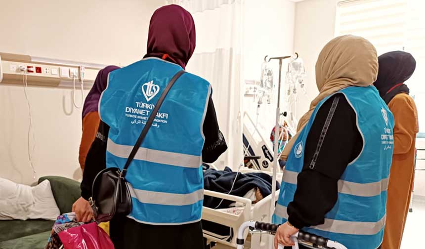 Kilis’te din görevlileri depremzedeleri yalnız bırakmıyor