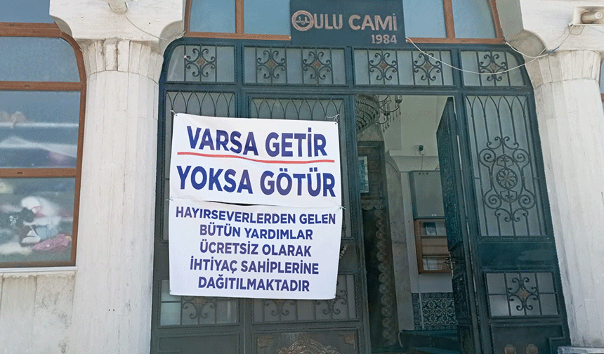 Gediz’de “Varsa Getir Yoksa Götür” uygulaması başlatıldı