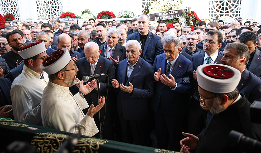 Son Başbakan Binali Yıldırım’ın annesi ebediyete uğurlandı