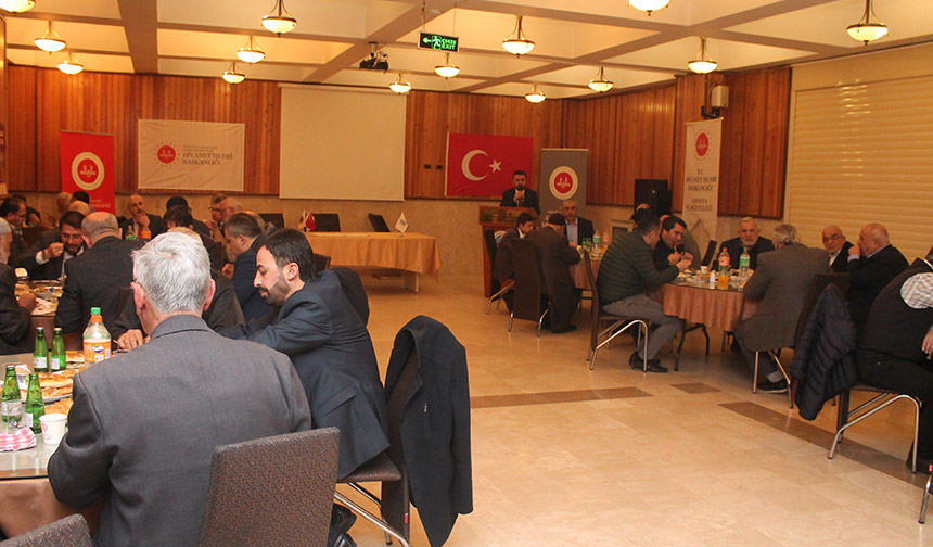Amasya’da “Zekat Bilgilendirme Toplantısı” düzenlendi