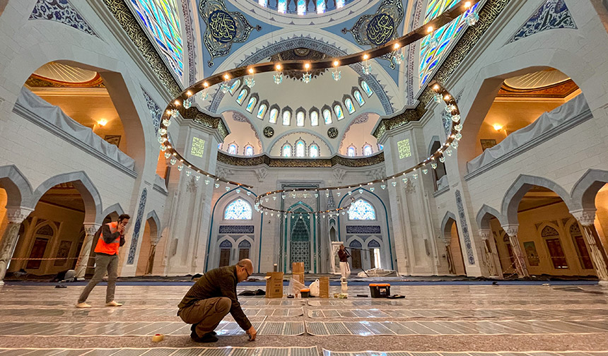 Barbaros Hayrettin Paşa Camii’nde geri sayım başladı