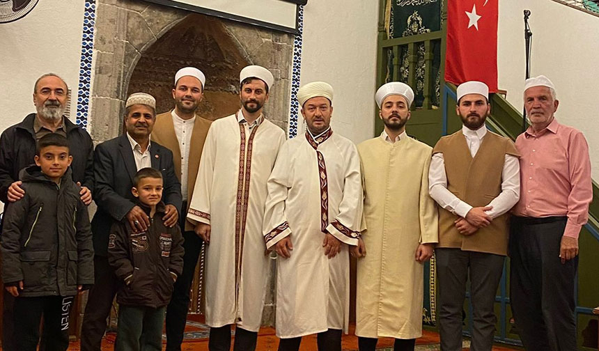Bodrum’da enderun usulü teravih namazı kılındı