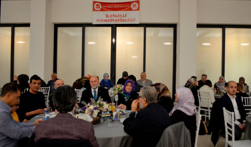 Denizli Müftülüğü
Denizli'de "engelsiz iftar" buluşması