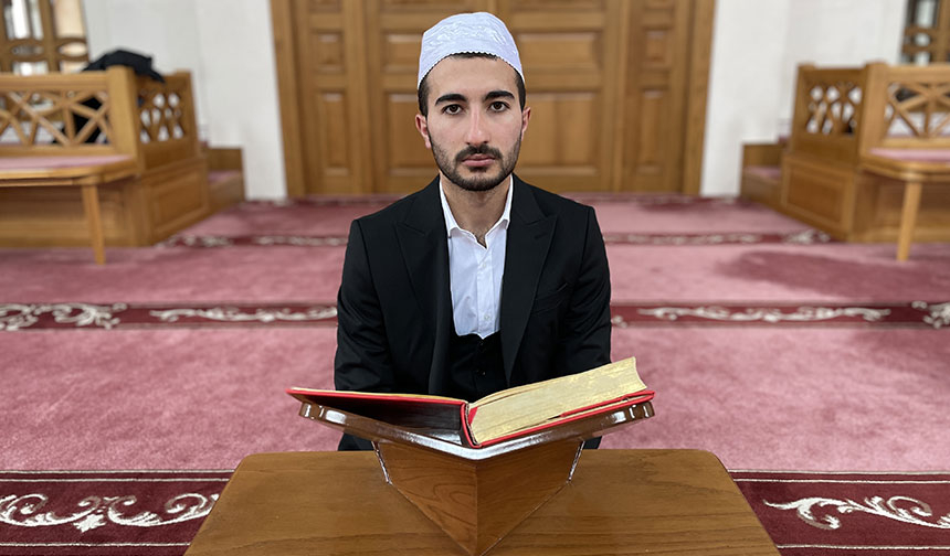 66 günde Kur’an-ı Kerim’i ezberledi