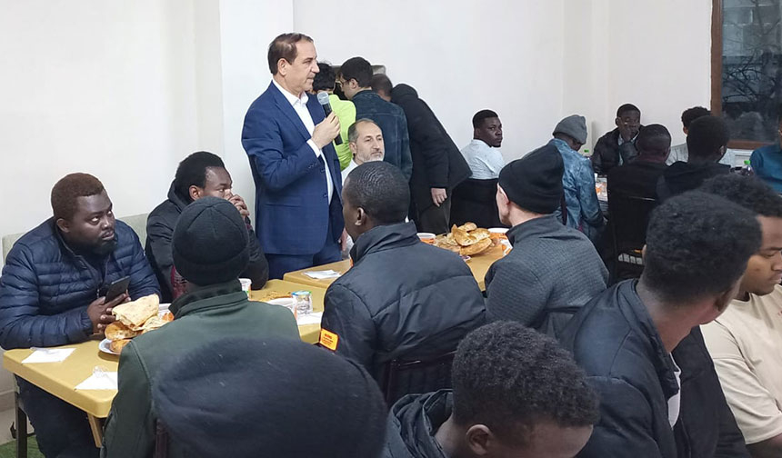 Gümüşhane Müftülüğü
Yabancı uyruklu üniversite öğrencileri iftarda buluştu