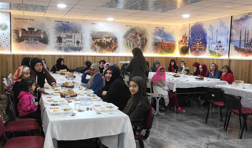 Samsun’da roman aileler iftarda buluştu