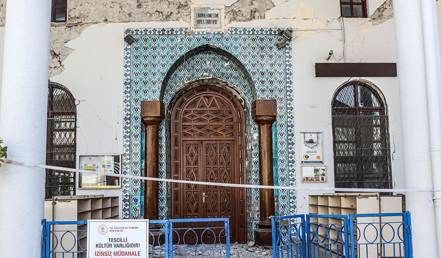 133 yıllık tarihi cami aslına uygun olarak yenilenecek