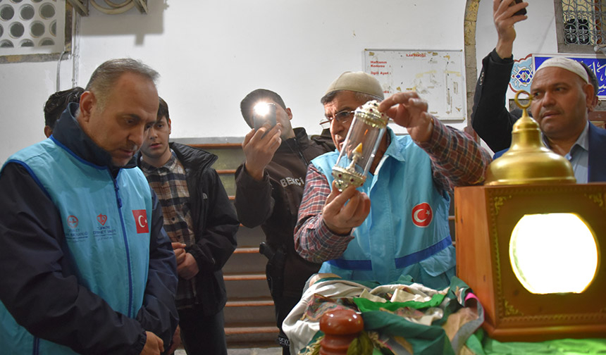Şanlıurfa’da Sakal-ı Şerif ziyarete açıldı