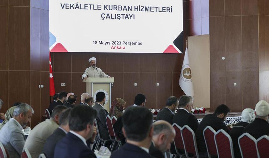 Vekaletle kurban organizasyonunda deprem bölgesine öncelik verilecek