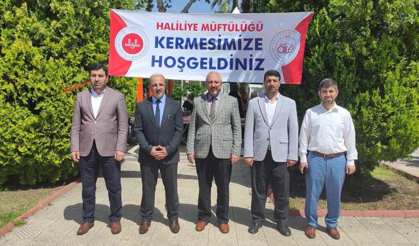 Haliliye’de depremzedeler yararına kermes açıldı