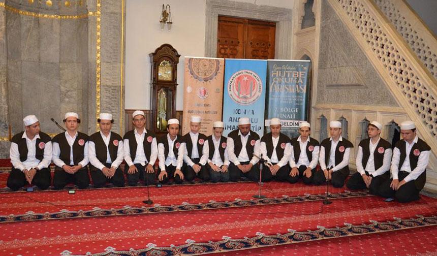 Genç hatipler Konya’da final heyecanı yaşadı