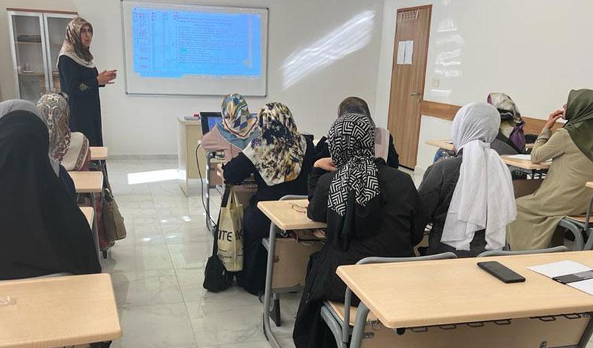 Müftülükten ‘Braille Alfabesi’ kursu – Diyanet Haber
