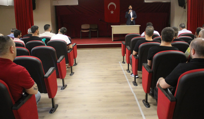 Cezaevinde “Sağlık ve Boş Vakit” konulu konferans