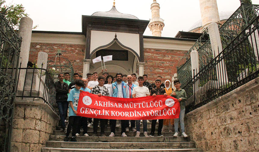 Akhisar Diyanet Gençlik tarih ve kültür gezisinde buluştu