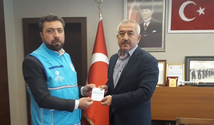 Başkan Şaltu, kurban vekaletini TDV’ye verdi