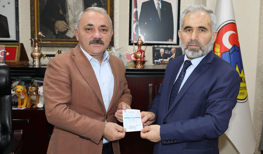 Başkan Esen, kurban vekaletini TDV’ye verdi