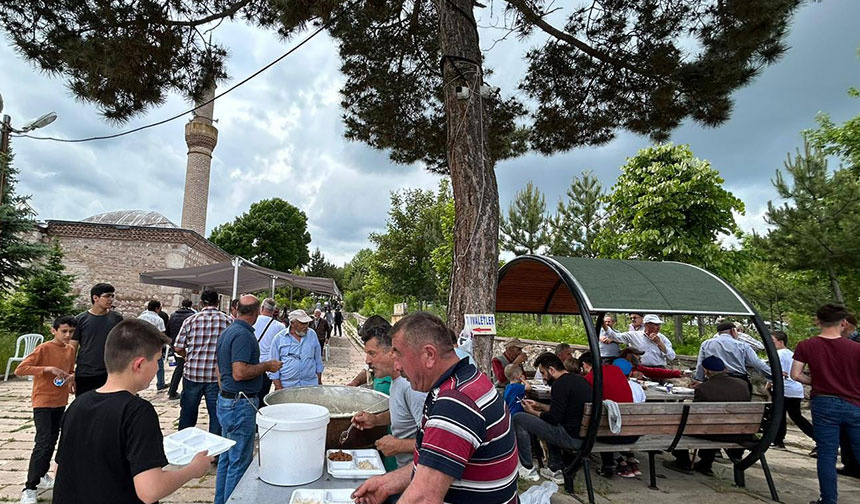 Elvan Çelebi Köyü’nde şükür duası yapıldı