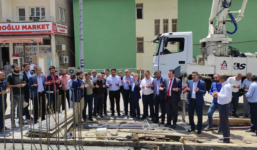 Beytüşşebap Müftülüğü ve Hafızlık Kur’an Kursu’nun temeli atıldı