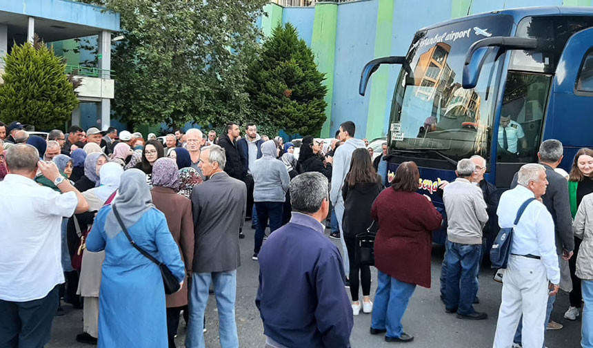 Tekirdağ’da ilk hac kafilesi yola çıktı