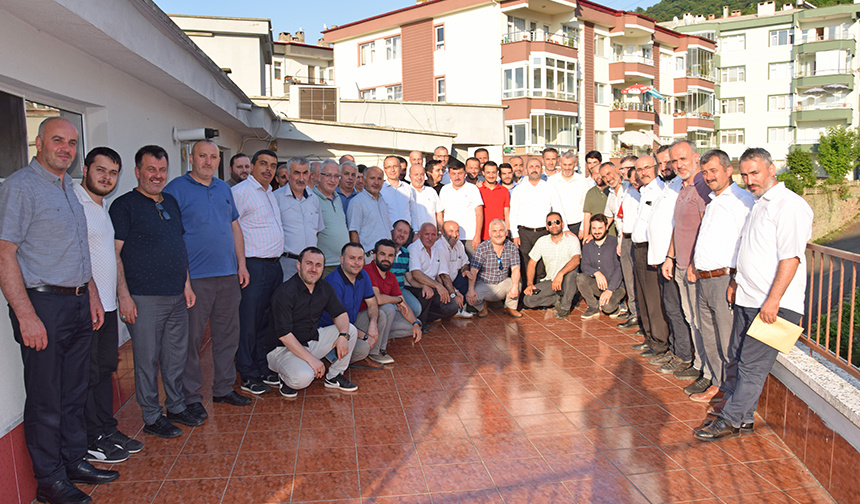 Giresun’da emekli olan personele veda programı