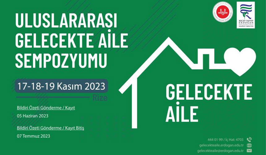 Uluslararası “Gelecekte Aile” sempozyumu düzenlenecek