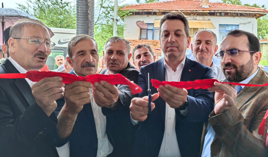 Oğuzlar’da cami lojmanı ve Kur’an kursu dualarla açıldı