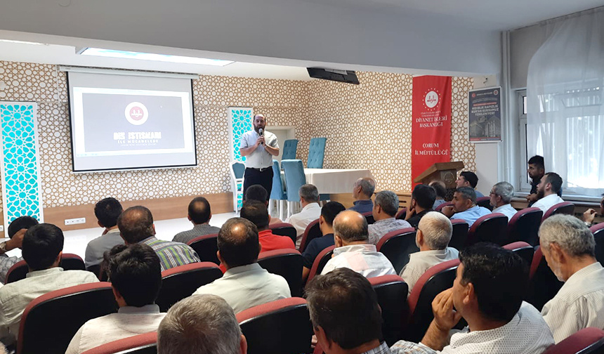 Çorum’da “Din İstismarı İle Mücadele” semineri