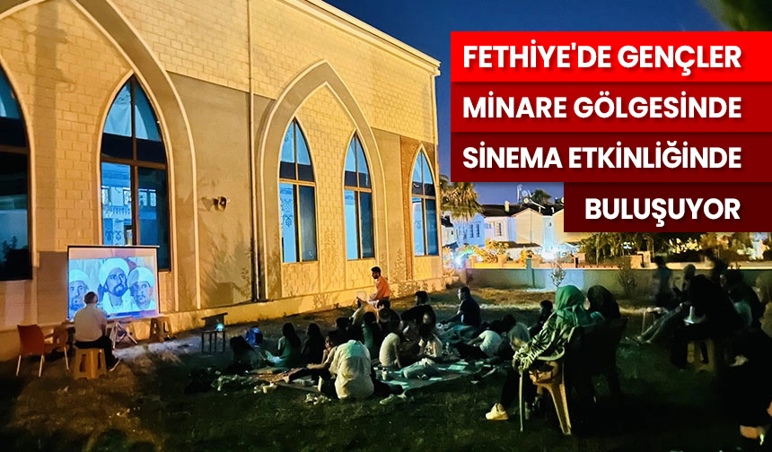 Minare gölgesinde sinema etkinliği – Diyanet Haber